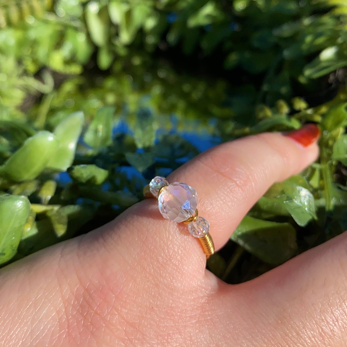 Starlight Wire Wrapped Ring