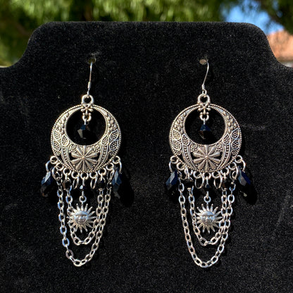 Solar Eclipse Earrings